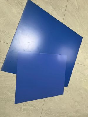 Placa CTP de aluminio azul para una vida útil de 24 meses.