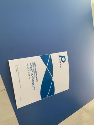 Placa CTP térmica azul con energía de exposición 110-130 Mj/Cm2 y ancho máximo de bobina 1350 mm