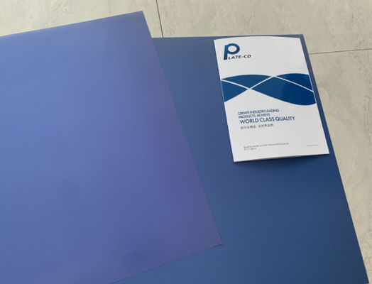 Material de aluminio Placa CTP con anchura máxima de bobina de 1350 mm para la fabricación de placas de precisión