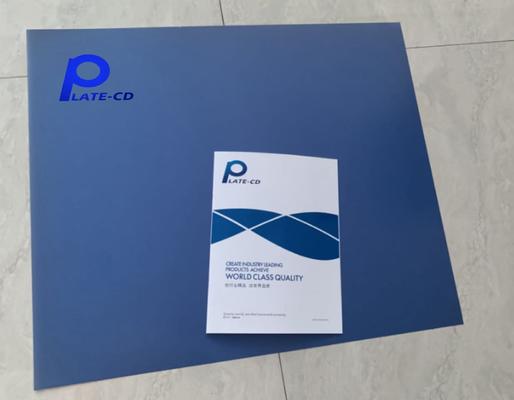 Placa de impresión CTCP de primera calidad con tiempo de enjuague de 23-26°C y cantidad máxima de impresión de 300000 para impresión offset