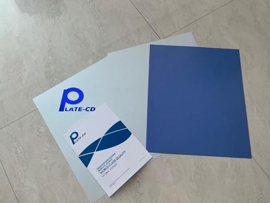 Placa CTP sin proceso con período de validez de 18 meses y tiempo de producción de 22-25 s para 100 000-200 000 impresiones