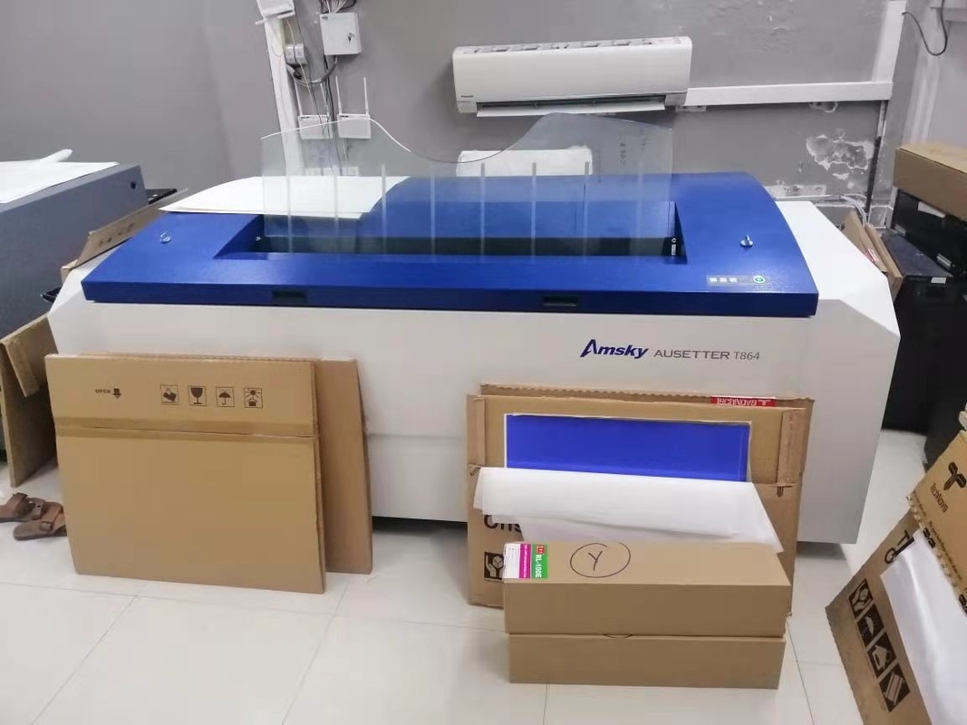 ordenador 30-150m/min para platear el fabricante 50-60HZ de la placa de la impresión en offset del cTP de la impresora
