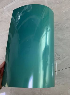 cliché de encargo verde del picosegundo del tamaño de 0.15m m para las placas de la tienda planas en la temperatura normal