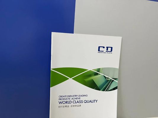 0.15 mm y 0.30 mm CTP sin procesar placa DOP para la impresión comercial y de periódicos ecológicos