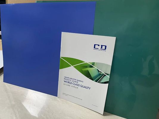 Placa de impresión térmica CTP de capa única con impresión comercial