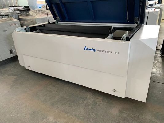 Peso del anfitrión Máquina de impresión térmica de 1000 kg Alta velocidad de producción de 28 hojas por hora para las necesidades