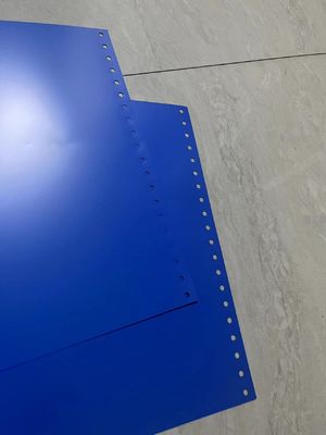 Placa CTP térmica azul con tiempo de desarrollo de 25-30 segundos y fuente de luz sensible de 830nm para impresión de alta precisión