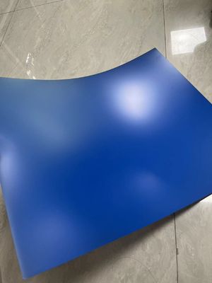 0.15 mm de espesor Placa de impresión CTCP azul de capa única con buena compatibilidad para impresión offset