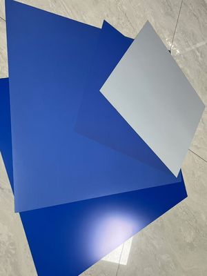 1030*800*0.30mm Placa térmica de aluminio azul para revistas libros periódicos