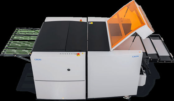Máquina de fabricación de placas CTP de alta velocidad de 220 V con sistema de carga semiautomático/automático