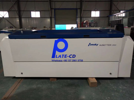 Máquina automática de fabricación de planchas CTP para impresión 5.5KVA 1130*920mm Tamaño máximo de salida