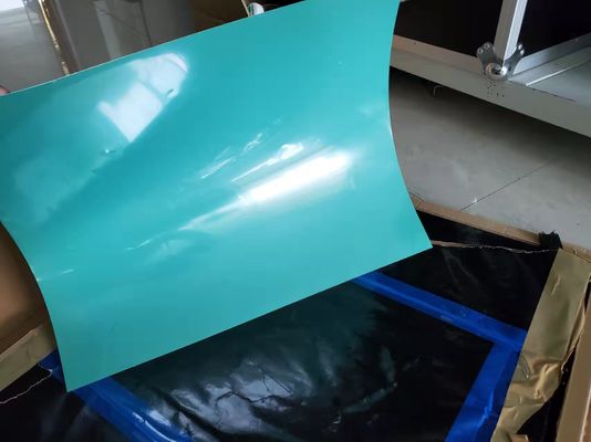 0.15 mm de espesor UV CTP Placas de impresión de aluminio Imagen de luz de revestimiento verde