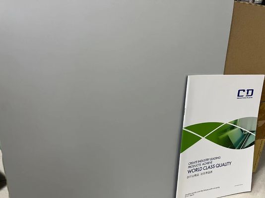 0.15 mm y 0.30 mm CTP sin procesar placa DOP para la impresión comercial y de periódicos ecológicos