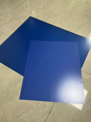0.15 mm de espesor Placa de impresión CTCP azul de capa única con buena compatibilidad para impresión offset
