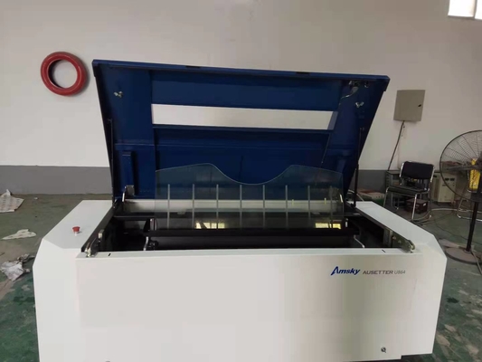 espesor de la placa 0,15-0,3 mm máquina de fabricación de placas UVCTCP con formato máximo de la placa 1130 * 930 mm